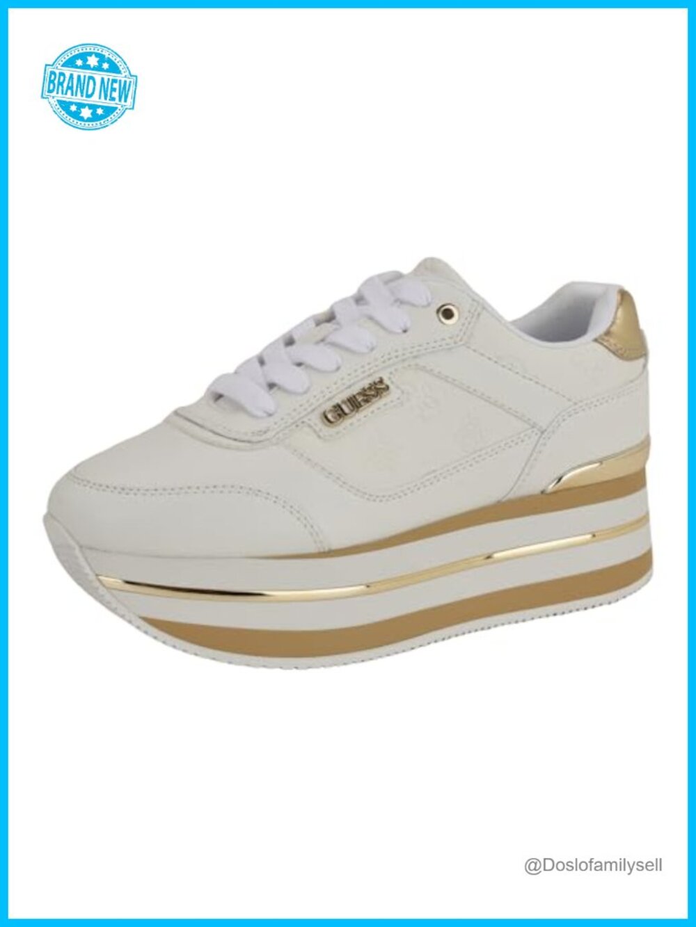 Platform Fashion Sneakers Lace-Up Cushioned Casual Comfortable Lift